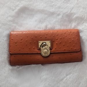 Michael Kors Ostrich Wallet